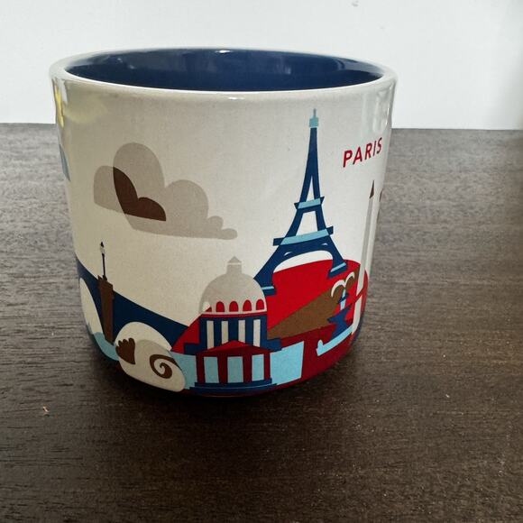 NEW Starbucks Paris France You Are Here YAH Boxed Coffee Mug 14 0z 2025 Eiffel - Picture 4 of 12